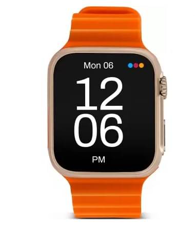     			T800 Ultra Smart Watch with Beautiful Strap, Bluetooth Calling Smart Watch, 1.99" Touch Display with Fitness & Outdoor, Health & Medical Tracker, 8 Unique UI Interactions (Orange)