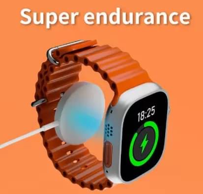 T800 Ultra Smart Watch with Beautiful Strap, Bluetooth Calling Smart Watch, 1.99" Touch Display with Fitness & Outdoor, Health & Medical Tracker, 8 Unique UI Interactions (Orange) T800 Ultra Smart Watch with Beautiful Strap, Bluetooth Calling Smart Watch, 1.99" Touch Display with Fitness & Outdoor, Health & Medical Tracker, 8 Unique UI Interactions (Orange)