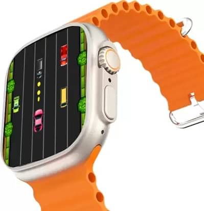 T800 Ultra Smart Watch with Beautiful Strap, Bluetooth Calling Smart Watch, 1.99" Touch Display with Fitness & Outdoor, Health & Medical Tracker, 8 Unique UI Interactions (Orange) T800 Ultra Smart Watch with Beautiful Strap, Bluetooth Calling Smart Watch, 1.99" Touch Display with Fitness & Outdoor, Health & Medical Tracker, 8 Unique UI Interactions (Orange)