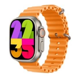     			T800 Ultra Smart Watch with Beautiful Strap, Bluetooth Calling Smart Watch, 1.99" Touch Display with Fitness & Outdoor, Health & Medical Tracker, 8 Unique UI Interactions (Orange)