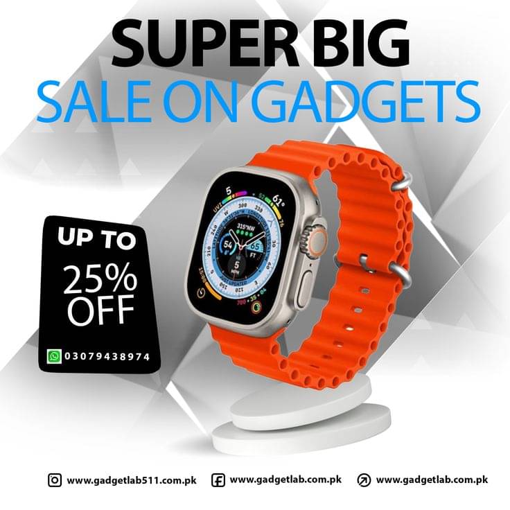     			T800 Ultra Smart Watch with Beautiful Strap, Bluetooth Calling Smart Watch, 1.99" Touch Display with Fitness & Outdoor, Health & Medical Tracker, 8 Unique UI Interactions (Orange)