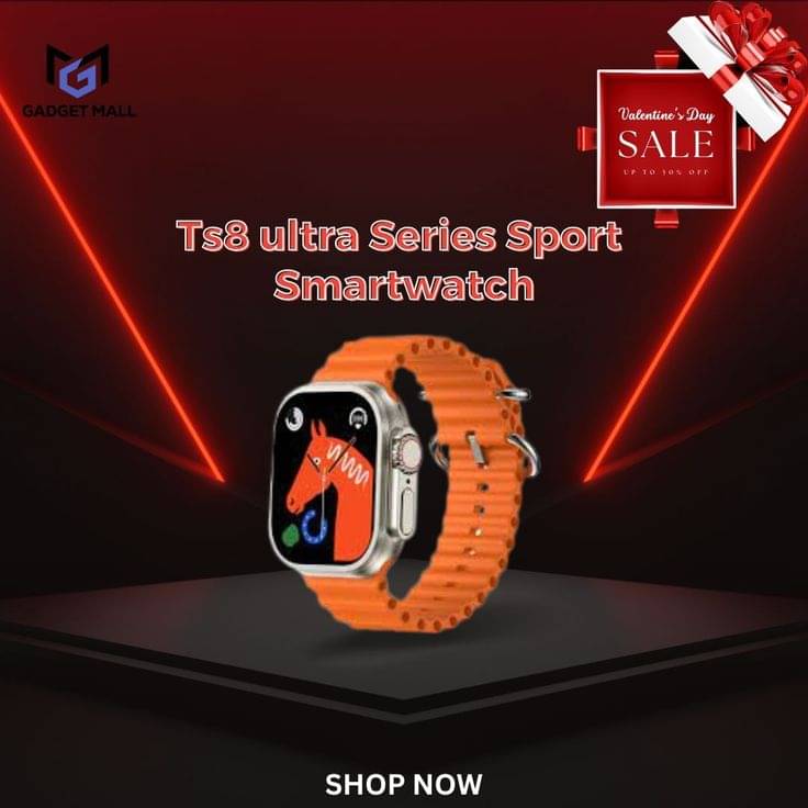 T800 Ultra Smart Watch with Beautiful Strap, Bluetooth Calling Smart Watch, 1.99" Touch Display with Fitness & Outdoor, Health & Medical Tracker, 8 Unique UI Interactions (Orange) T800 Ultra Smart Watch with Beautiful Strap, Bluetooth Calling Smart Watch, 1.99" Touch Display with Fitness & Outdoor, Health & Medical Tracker, 8 Unique UI Interactions (Orange)