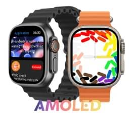     			T800 Ultra Smart Watch with Beautiful Strap, Bluetooth Calling Smart Watch, 1.99" Touch Display with Fitness & Outdoor, Health & Medical Tracker, 8 Unique UI Interactions (Orange)