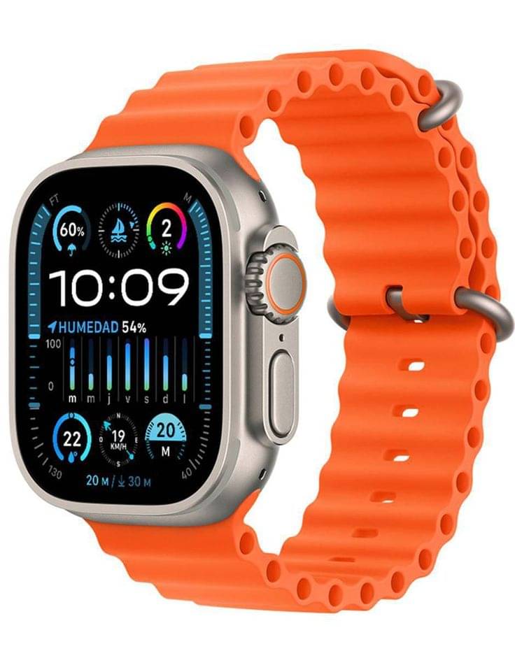     			T800 Ultra Smart Watch with Beautiful Strap, Bluetooth Calling Smart Watch, 1.99" Touch Display with Fitness & Outdoor, Health & Medical Tracker, 8 Unique UI Interactions (Orange)