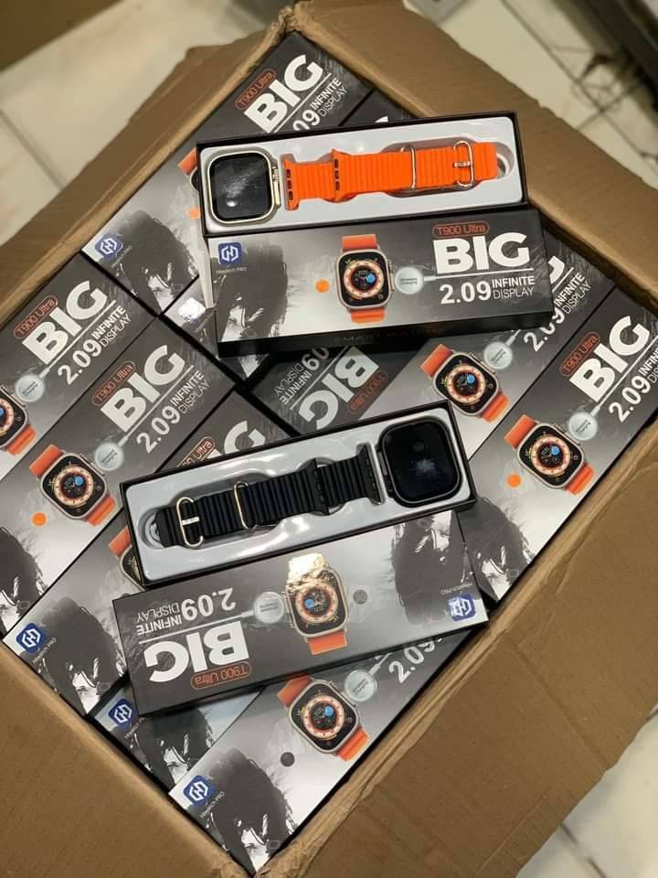     			T800 Ultra Smart Watch with Beautiful Strap, Bluetooth Calling Smart Watch, 1.99" Touch Display with Fitness & Outdoor, Health & Medical Tracker, 8 Unique UI Interactions (Orange)
