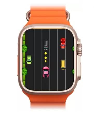 T800 Ultra Smart Watch with Beautiful Strap, Bluetooth Calling Smart Watch, 1.99" Touch Display with Fitness & Outdoor, Health & Medical Tracker, 8 Unique UI Interactions (Orange) T800 Ultra Smart Watch with Beautiful Strap, Bluetooth Calling Smart Watch, 1.99" Touch Display with Fitness & Outdoor, Health & Medical Tracker, 8 Unique UI Interactions (Orange)