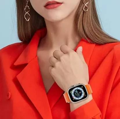 T800 Ultra Smart Watch with Beautiful Strap, Bluetooth Calling Smart Watch, 1.99" Touch Display with Fitness & Outdoor, Health & Medical Tracker, 8 Unique UI Interactions (Orange) T800 Ultra Smart Watch with Beautiful Strap, Bluetooth Calling Smart Watch, 1.99" Touch Display with Fitness & Outdoor, Health & Medical Tracker, 8 Unique UI Interactions (Orange)