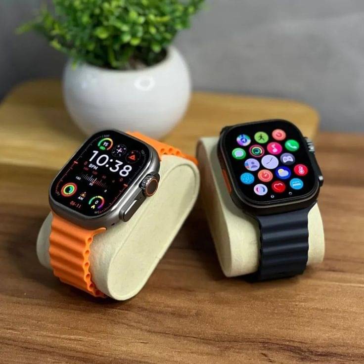     			T800 Ultra Smart Watch with Beautiful Strap, Bluetooth Calling Smart Watch, 1.99" Touch Display with Fitness & Outdoor, Health & Medical Tracker, 8 Unique UI Interactions (Orange)