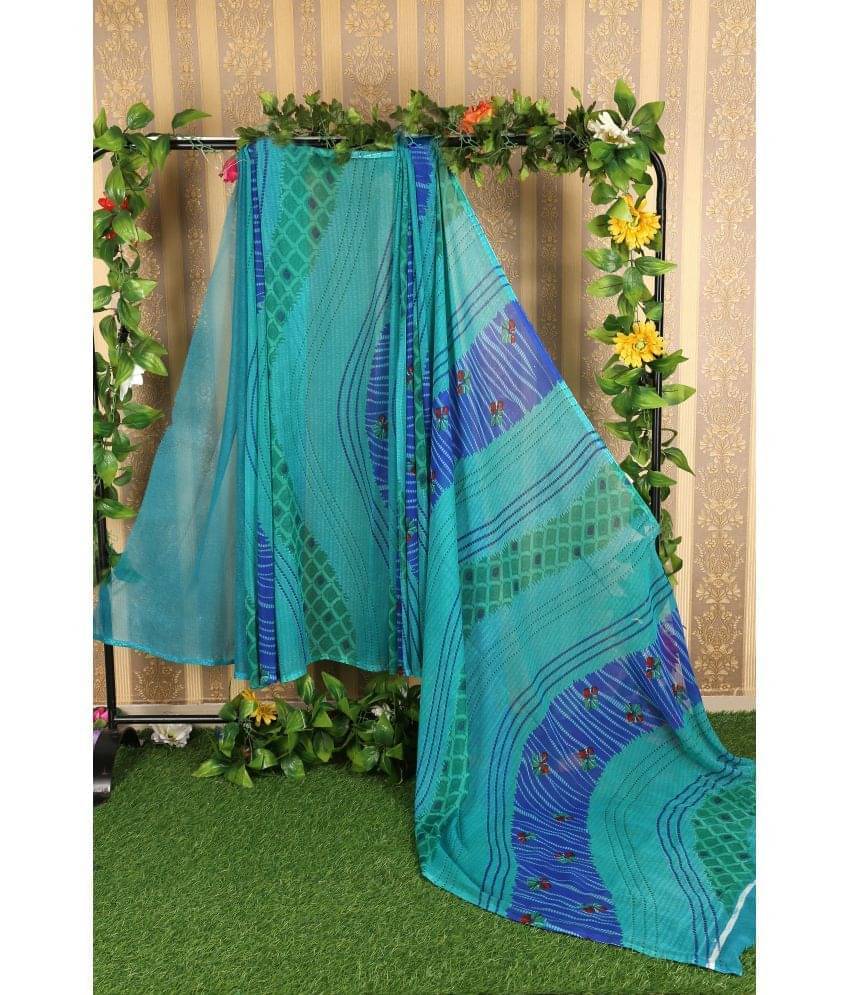 Today Deal Net Cut Outs Saree With Unstitched Blouse Piece ( Green ) Today Deal Net Cut Outs Saree With Unstitched Blouse Piece ( Green )