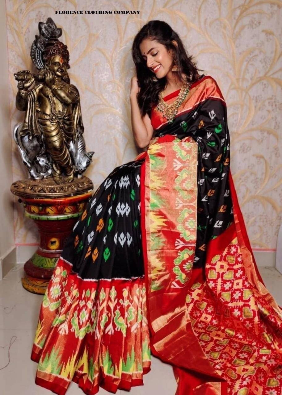     			Today Deal Net Cut Outs Saree With Unstitched Blouse Piece ( Black )
