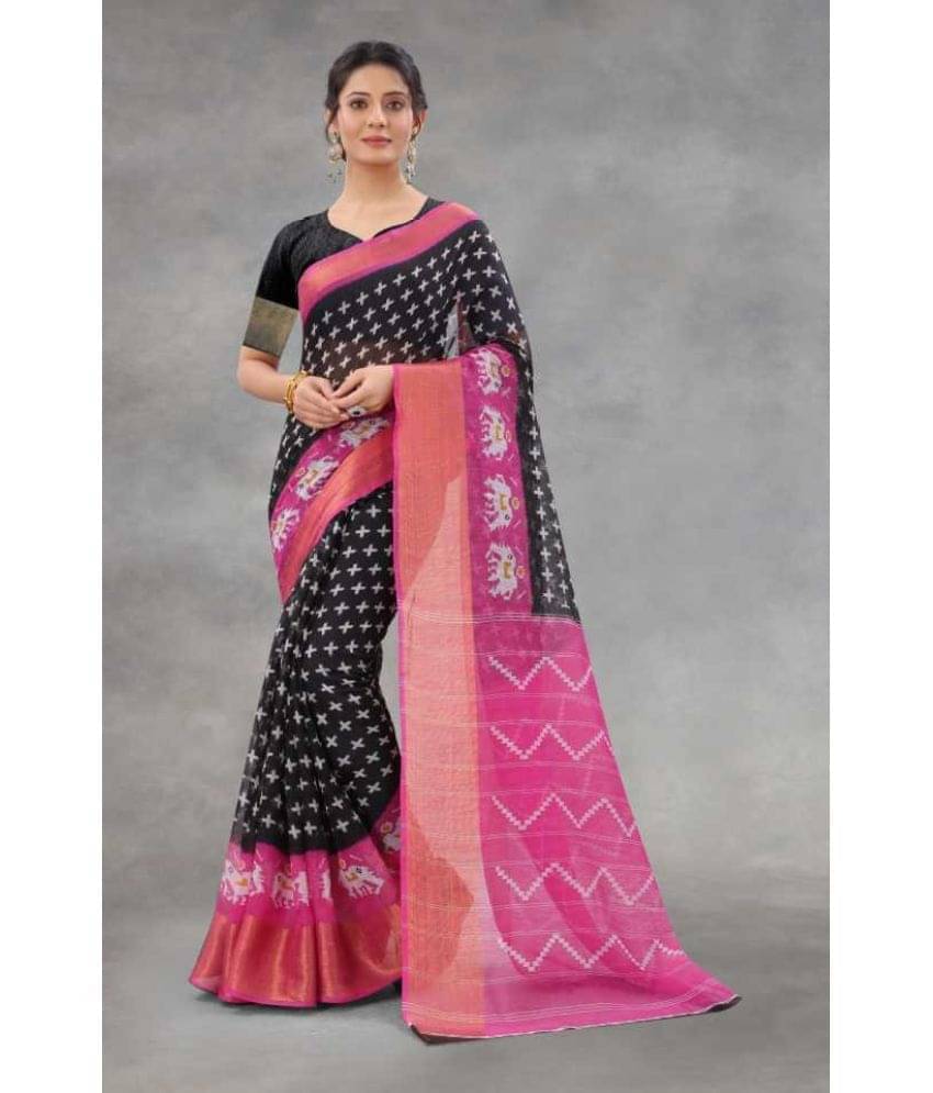     			Today Deal Net Cut Outs Saree With Unstitched Blouse Piece ( Blue )
