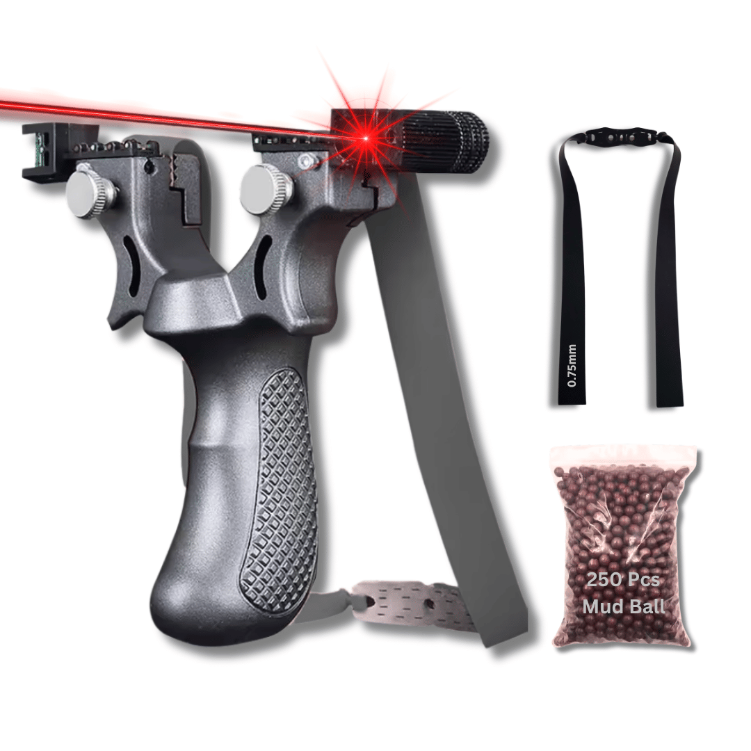     			XPULT™ Strong Fiber Grey Resin Frame with Black Rubber Band & Mud Balls – Outdoor Power & Precision Set