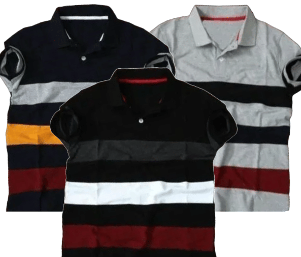 Diaz Pack of 3 Boys & Girls Cotton Polo T-Shirt ( Multicolor )