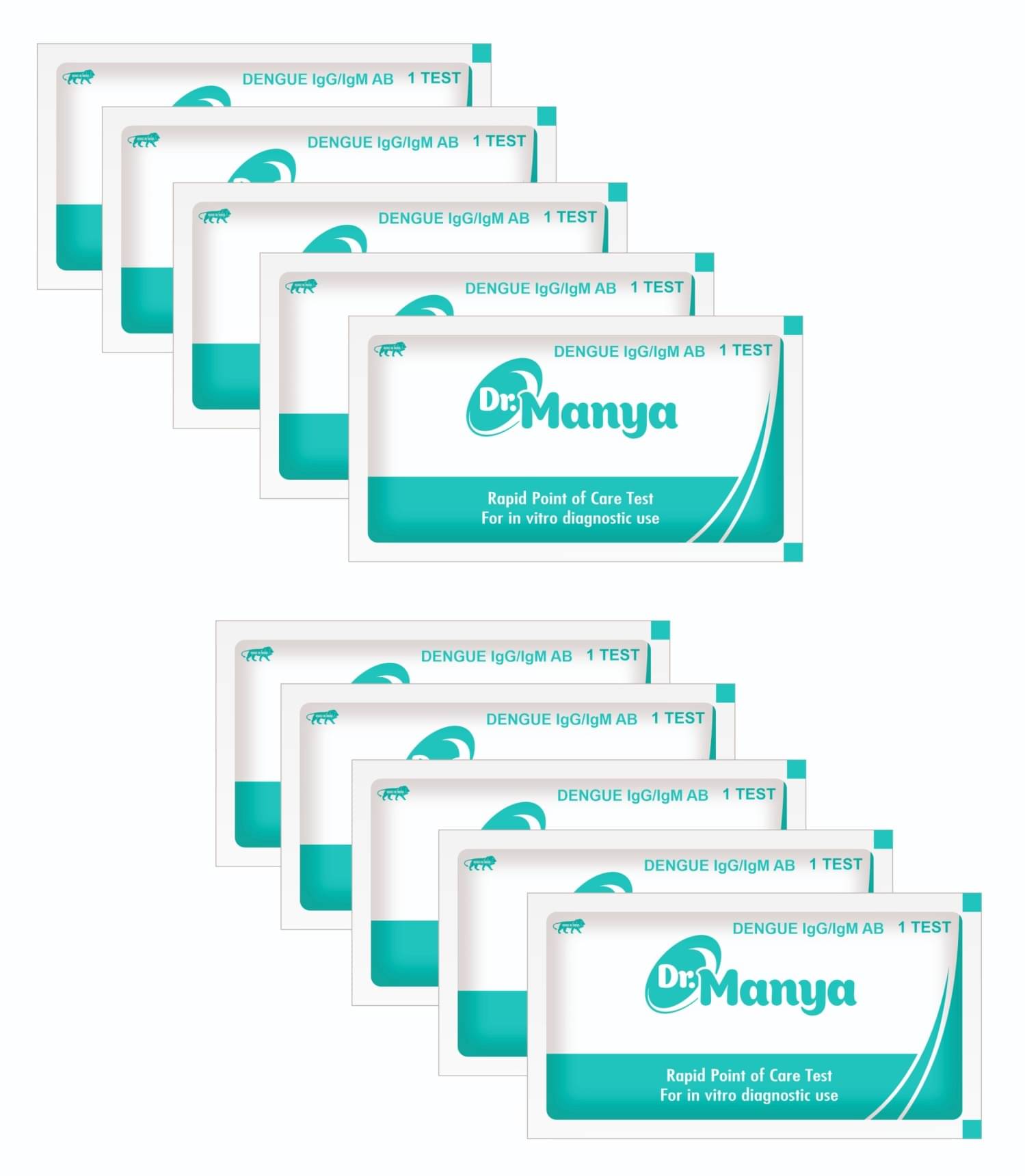 Dr.Manya Dr Manya Dengue IgG/IgM AB Test Kit 10Pcs Fast & Simple Home Screening Blood Test () Dr.Manya Dr Manya Dengue IgG/IgM AB Test Kit 10Pcs Fast & Simple Home Screening Blood Test ()