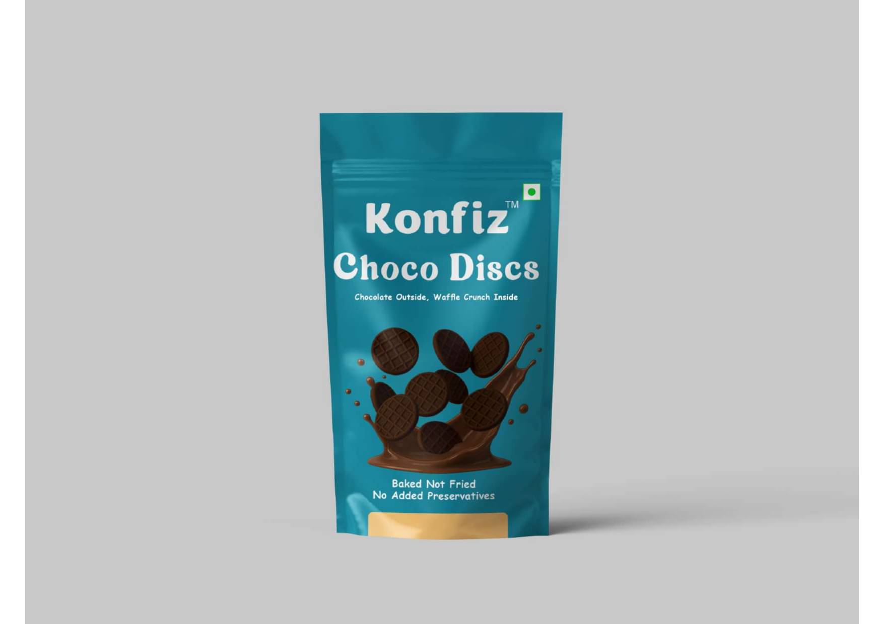 KONFIZ Classic Chocolate Filled Candies 65 gm     			KONFIZ Classic Chocolate Filled Candies 65 gm