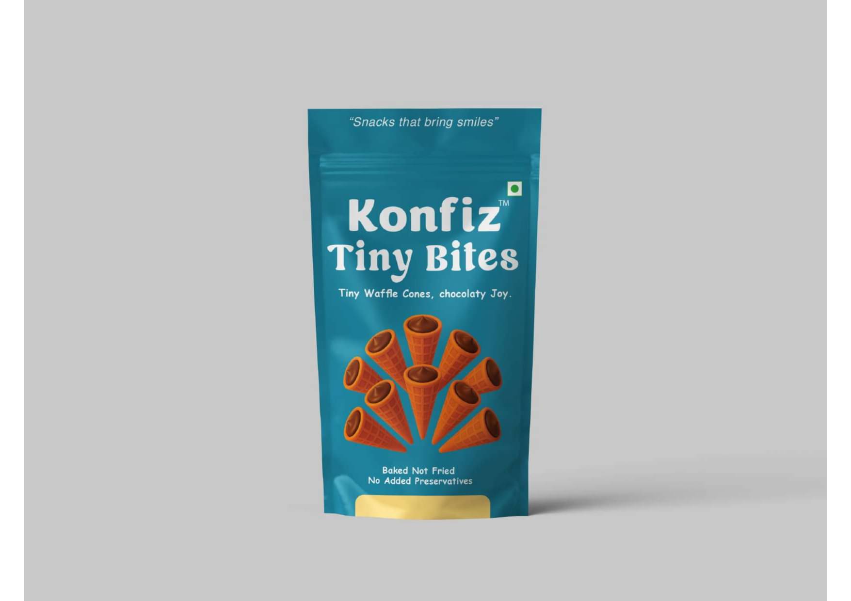 KONFIZ Classic Chocolate Filled Candies 65 gm     			KONFIZ Classic Chocolate Filled Candies 65 gm