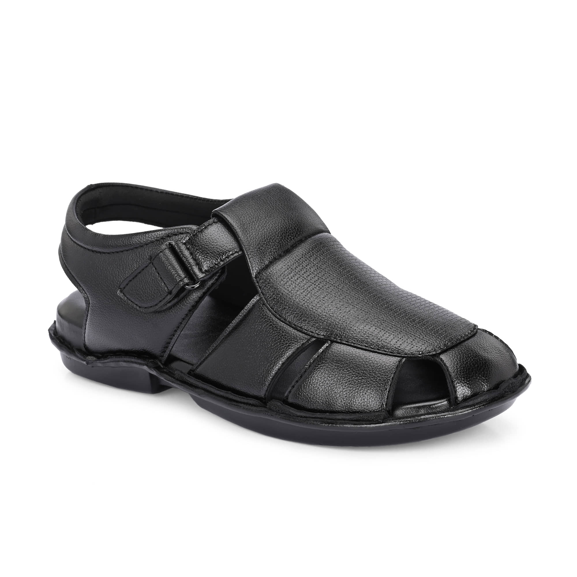 Leeport - Black Men's Sandals
