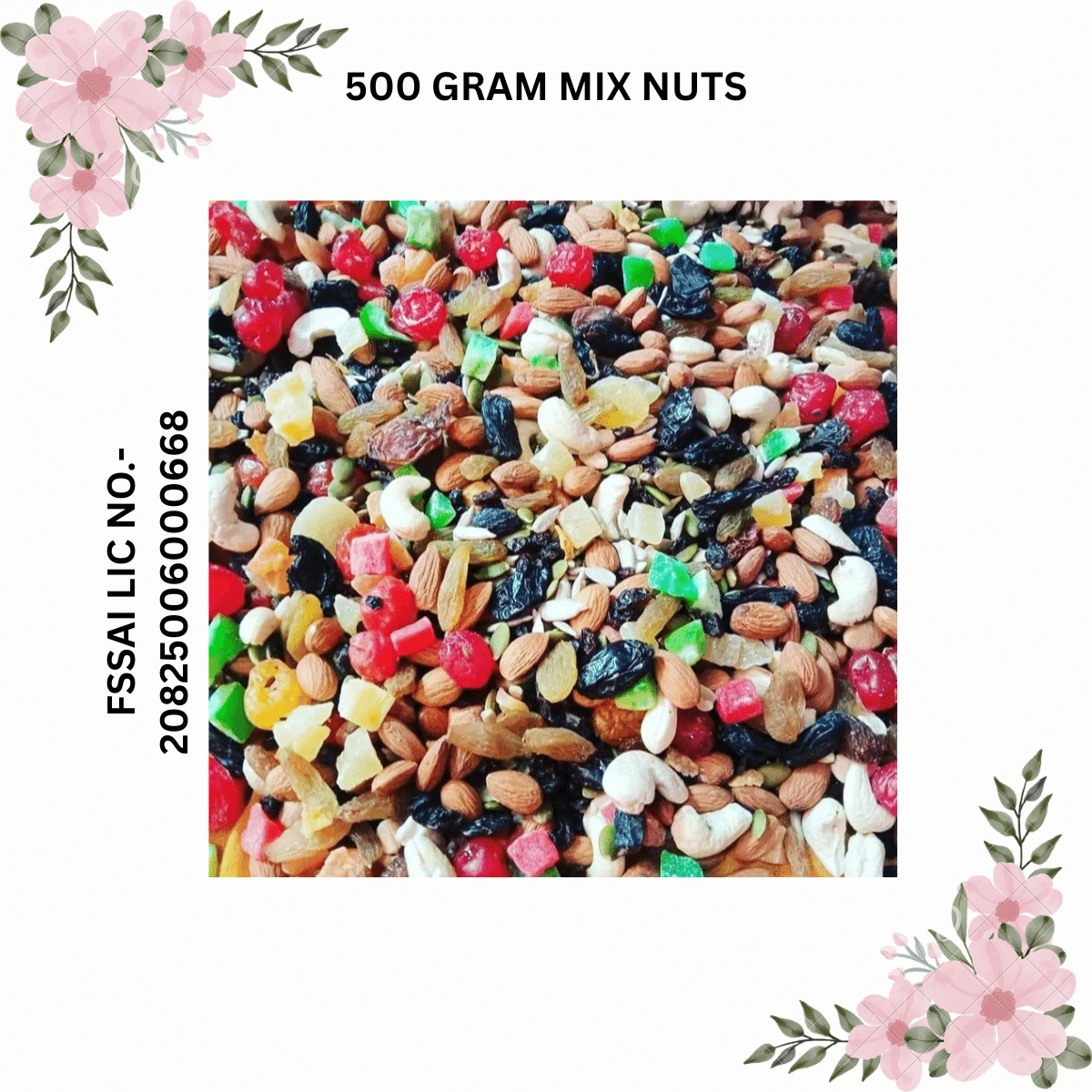     			Lenon Mixed Nuts 500 g