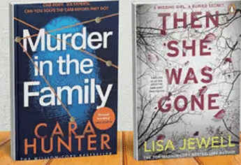     			MURDER IN THE FAMILY + THEN SHE WAS GONE ( Set Of 2)