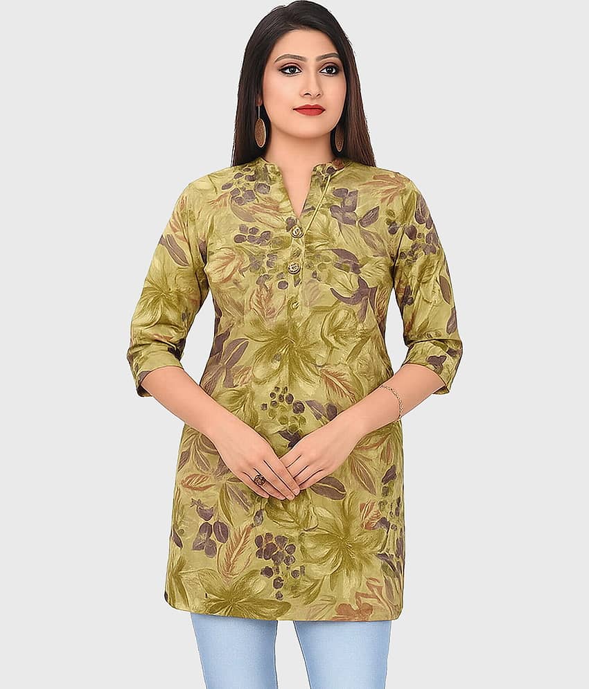 Meher Impex Women Rayon Printed Straight Kurti ( Multicoloured ) - Kurtis, Tunics | Buy online on ZillyBuy