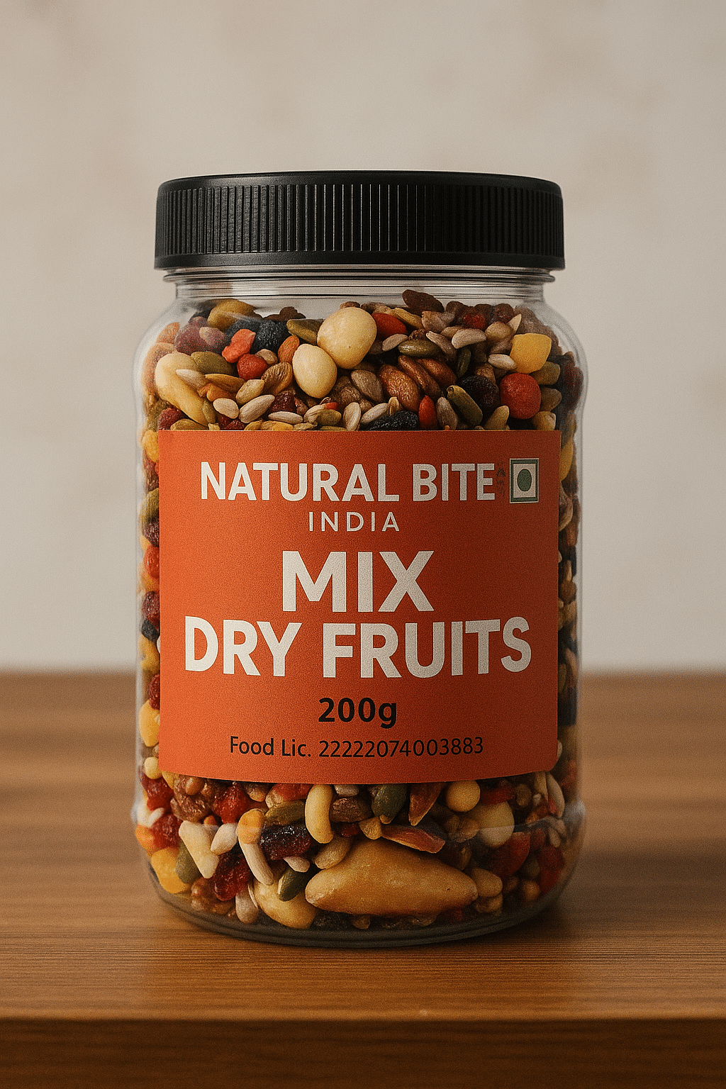 NATURAL BITE INDIA Mixed Nuts 200 g NATURAL BITE INDIA Mixed Nuts 200 g