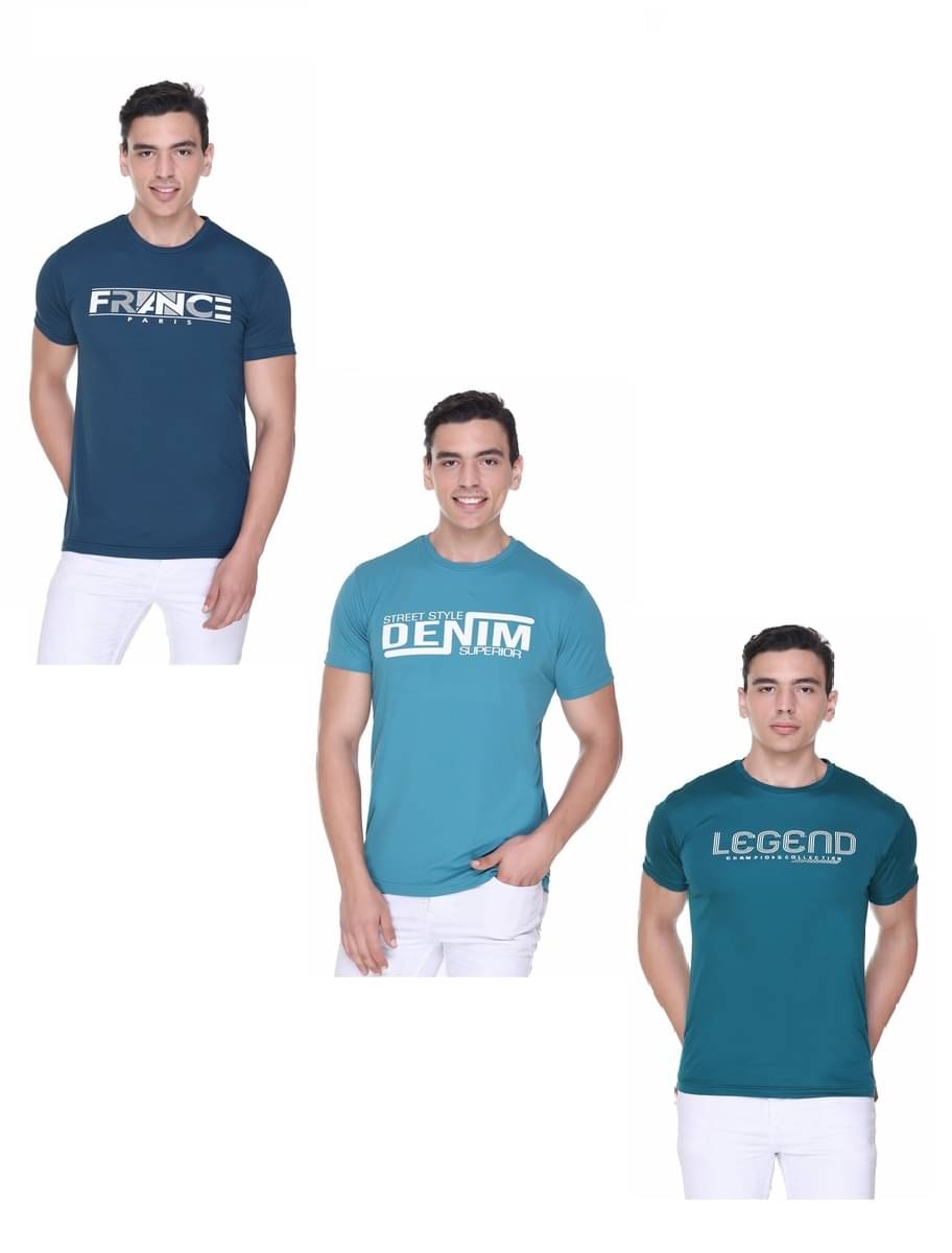 RF RAVES Men Polyester Regular Fit Printed T-Shirt ( Multicolor ) RF RAVES Men Polyester Regular Fit Printed T-Shirt ( Multicolor )