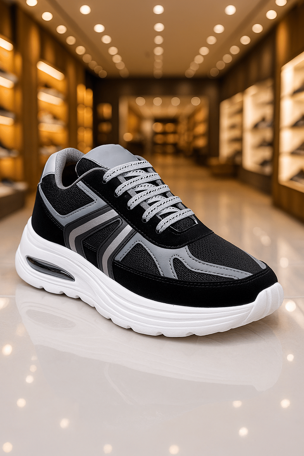 YUVRATO BAXI Sports Shoes Black Men's Sports Running Shoes     			YUVRATO BAXI Sports Shoes Black Men's Sports Running Shoes