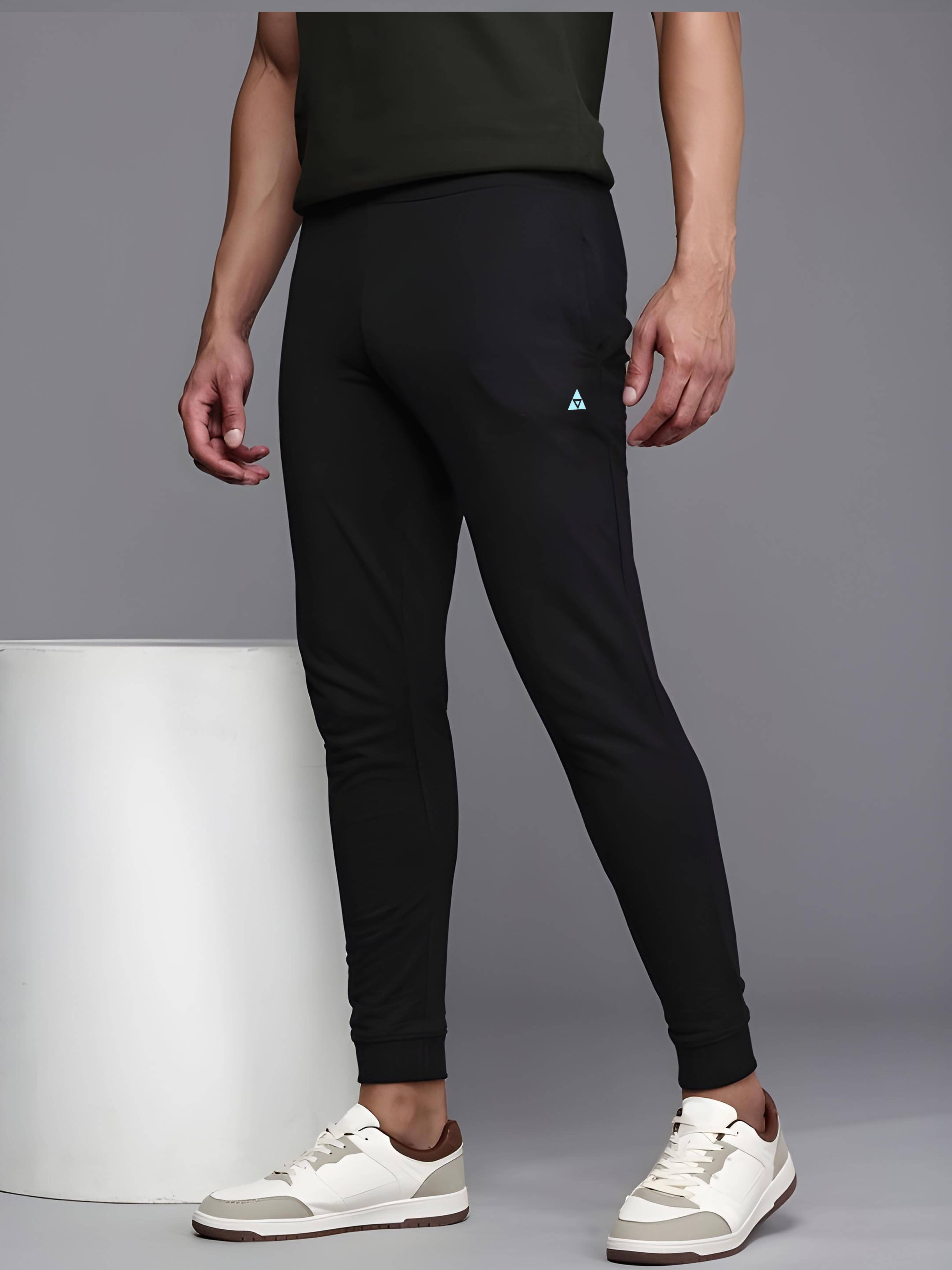 Ardeur Black Blended Men's Joggers ( Pack of 1 ) Ardeur Black Blended Men's Joggers ( Pack of 1 )
