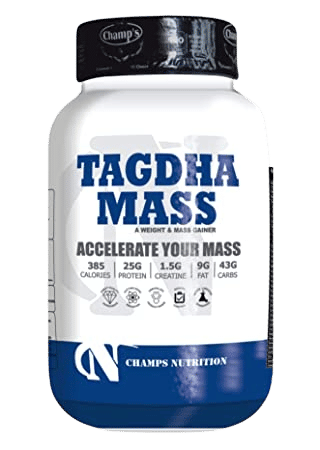 Champs Nutrition TAGDHA MASS 2 lb Banana Single Pack Champs Nutrition TAGDHA MASS 2 lb Banana Single Pack