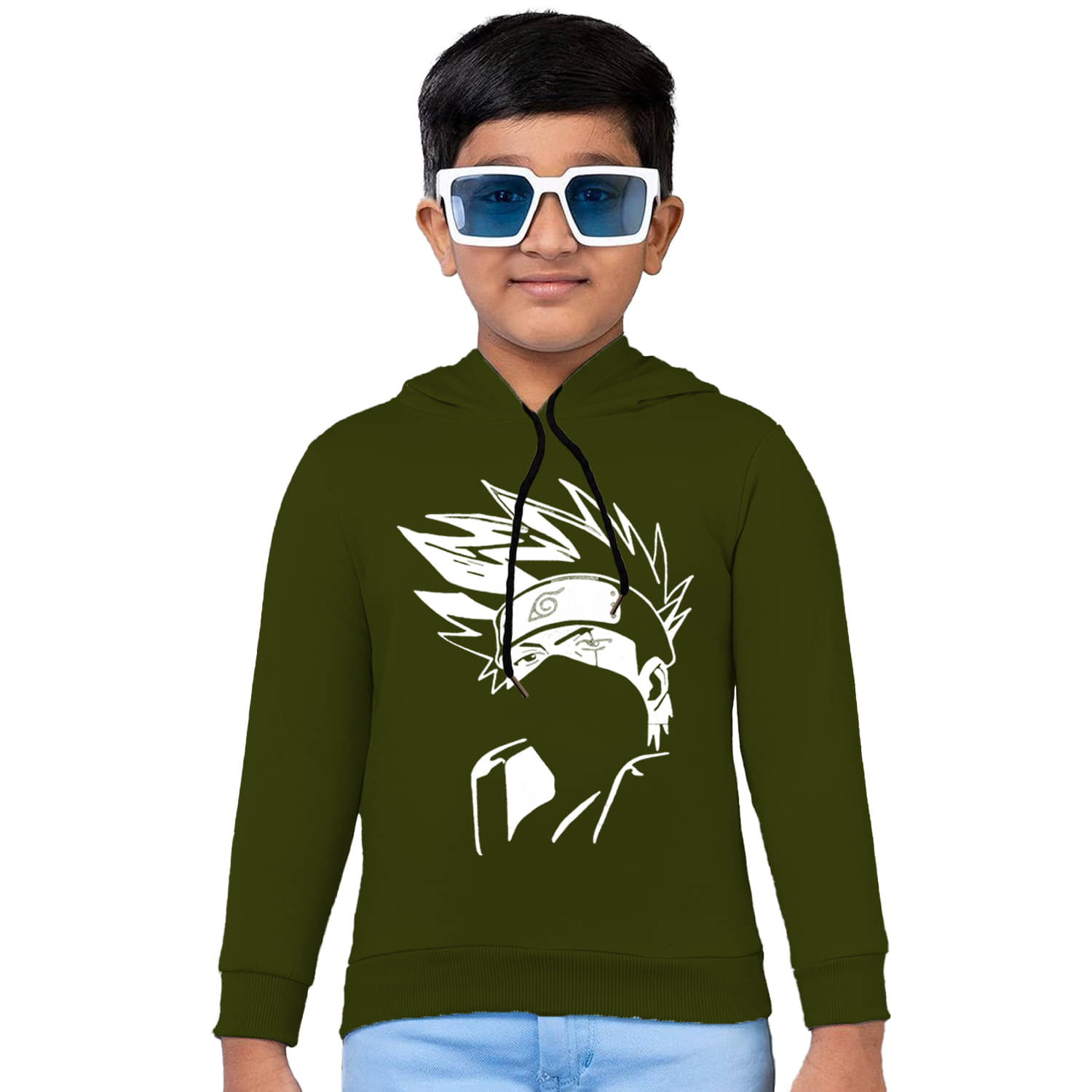     			Diaz Pack of 1 Boys & Girls Cotton T-Shirt ( Olive Green )