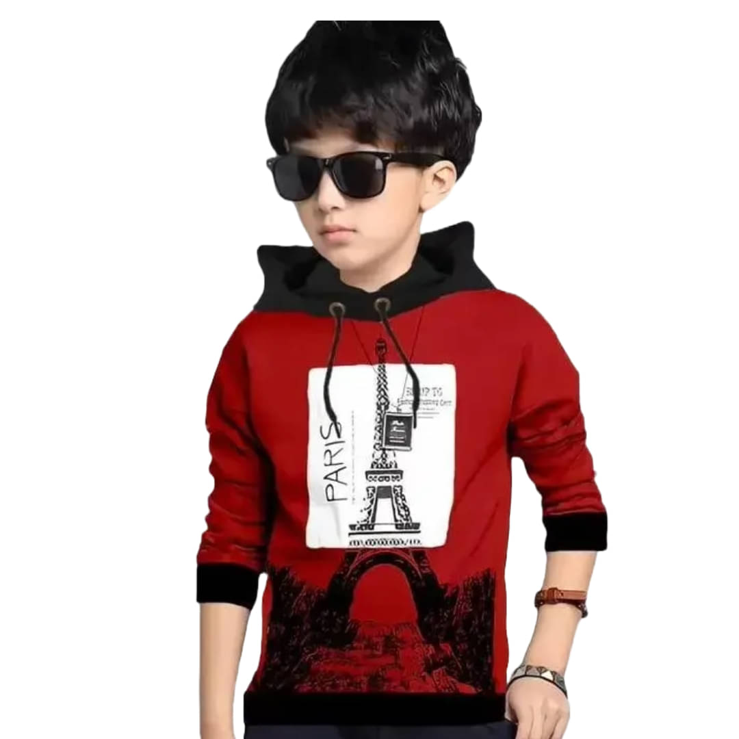     			Diaz Pack of 1 Boys & Girls Cotton T-Shirt ( Maroon )