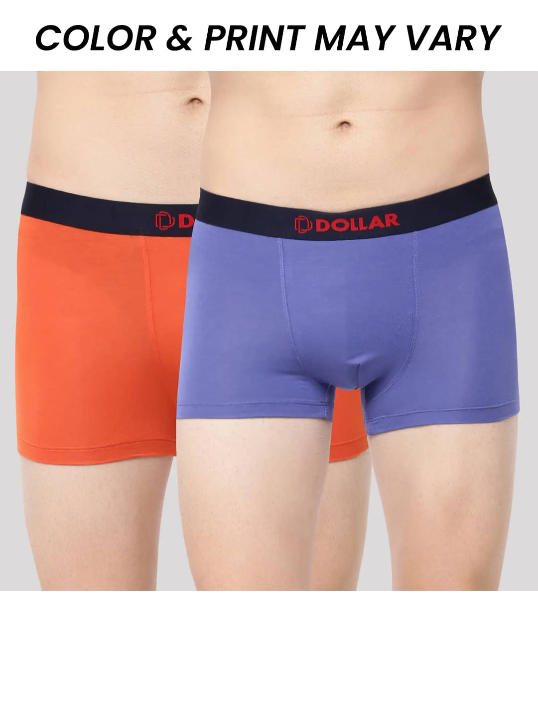     			Dollar Bigboss Men's Pack of 2 Solid Trendy Trunk Formulated with Micro Modal Fabric (Colour May Vary)