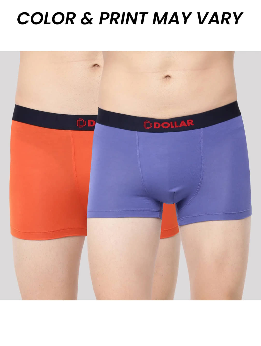 Dollar Bigboss Men's Pack of 2 Solid Trendy Trunk Formulated with Micro Modal Fabric (Colour May Vary)