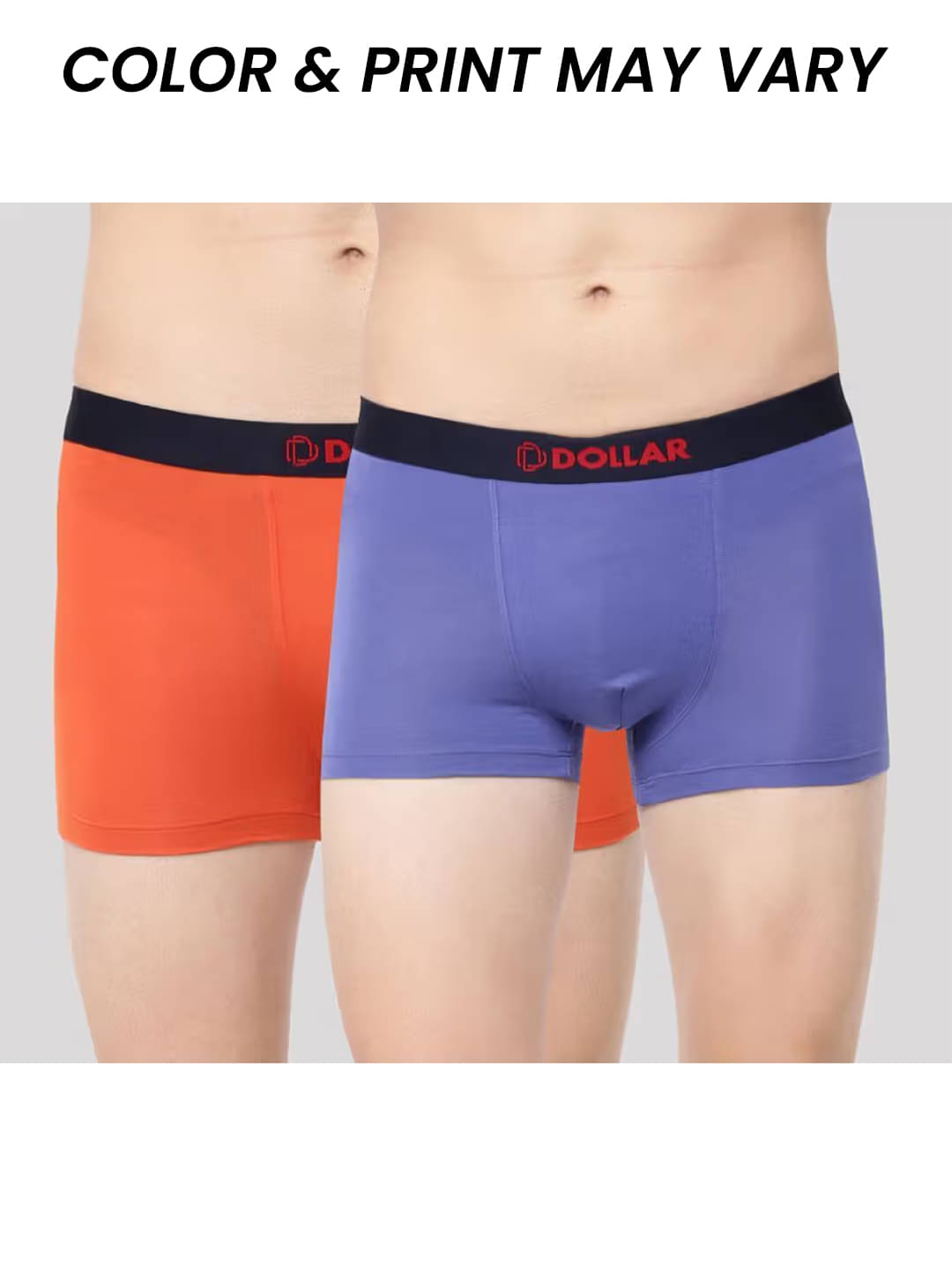 Dollar Bigboss Men's Pack of 2 Solid Trendy Trunk Formulated with Micro Modal Fabric (Colour May Vary) Dollar Bigboss Men's Pack of 2 Solid Trendy Trunk Formulated with Micro Modal Fabric (Colour May Vary)