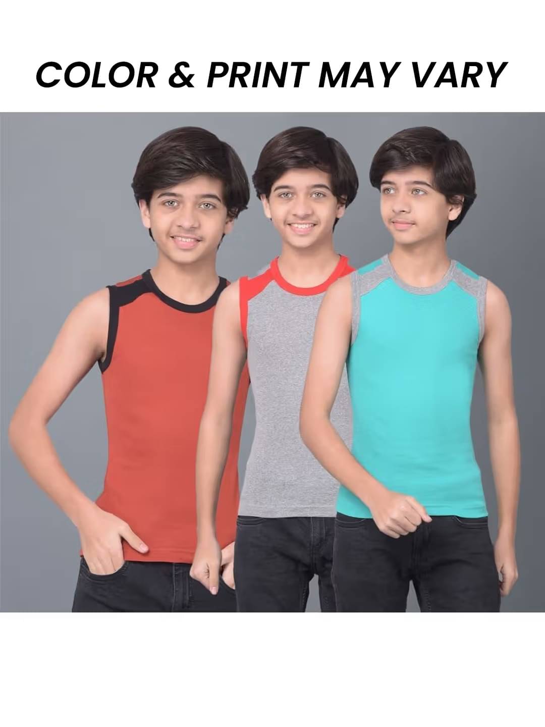 Dollar Bigboss Pack of 3 Boys Cotton Blend ( Multi Color ) Dollar Bigboss Pack of 3 Boys Cotton Blend ( Multi Color )