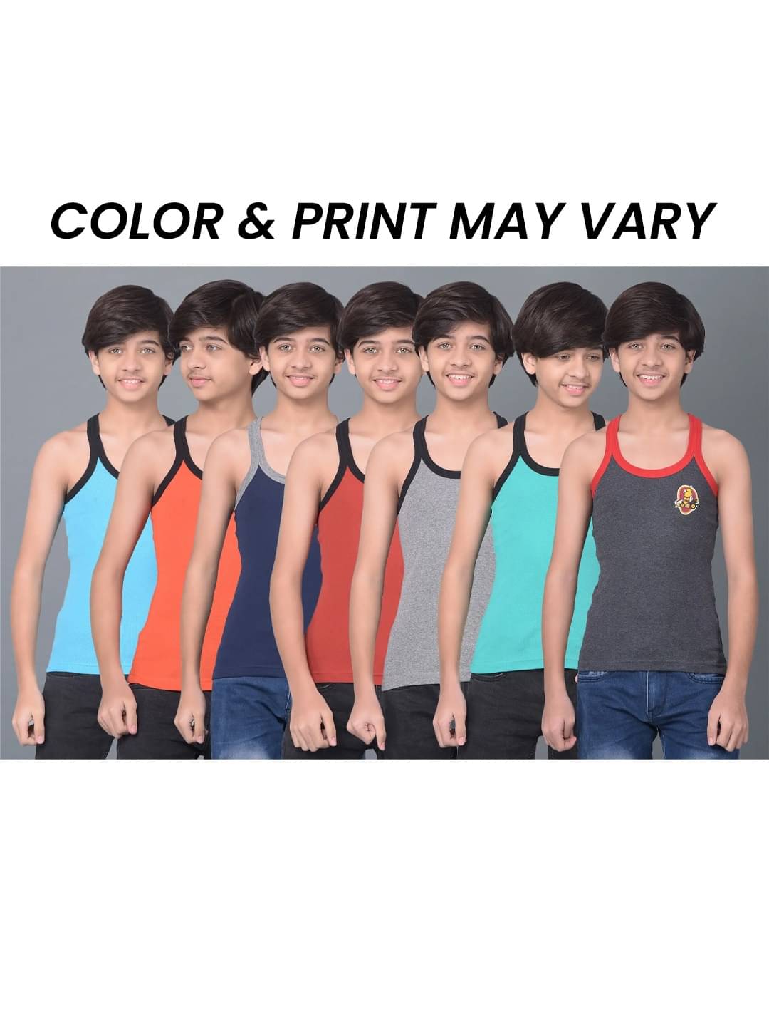 Dollar Bigboss Pack of 7 Boys Cotton Blend ( Multi Color ) Dollar Bigboss Pack of 7 Boys Cotton Blend ( Multi Color )