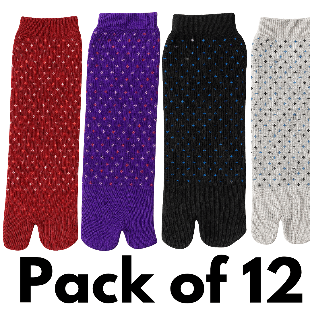     			IVIACHO Pack of 10 Women's Cotton Blend Ankle Length Socks ( Multicolor )