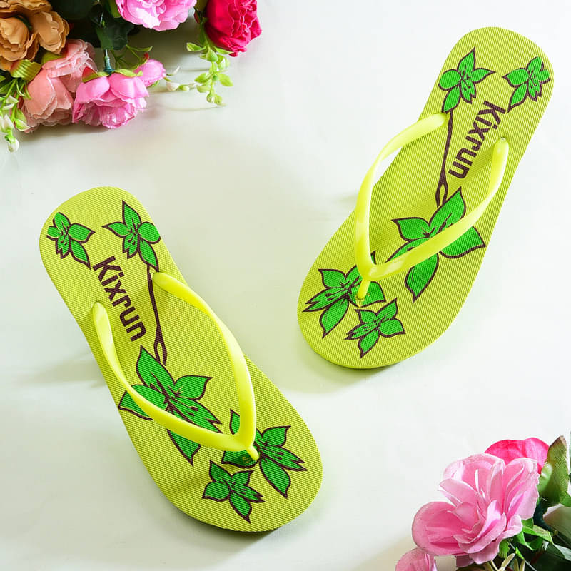     			KIXRUN FASHION Green Women's Daily Slipper