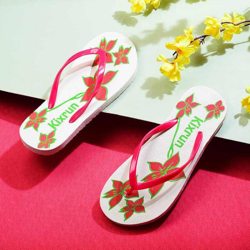     			KIXRUN FASHION White Women's Daily Slipper