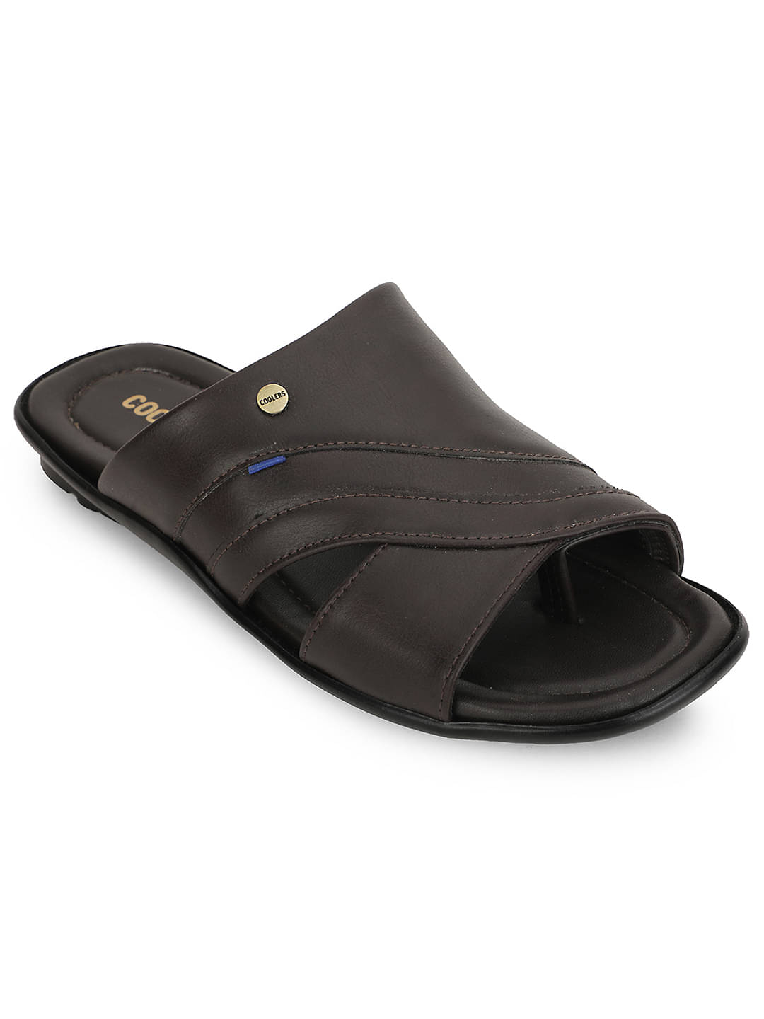     			Liberty Brown Men's Thong Flip Flop