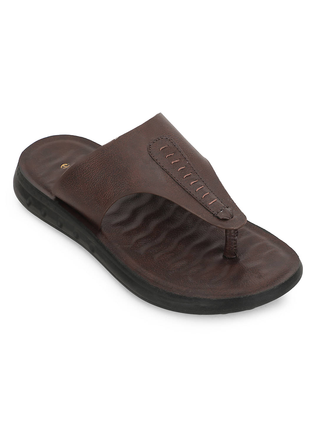     			Liberty Brown Men's Thong Flip Flop