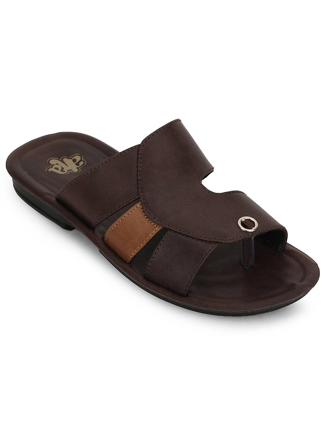     			Liberty Brown Men's Thong Flip Flop