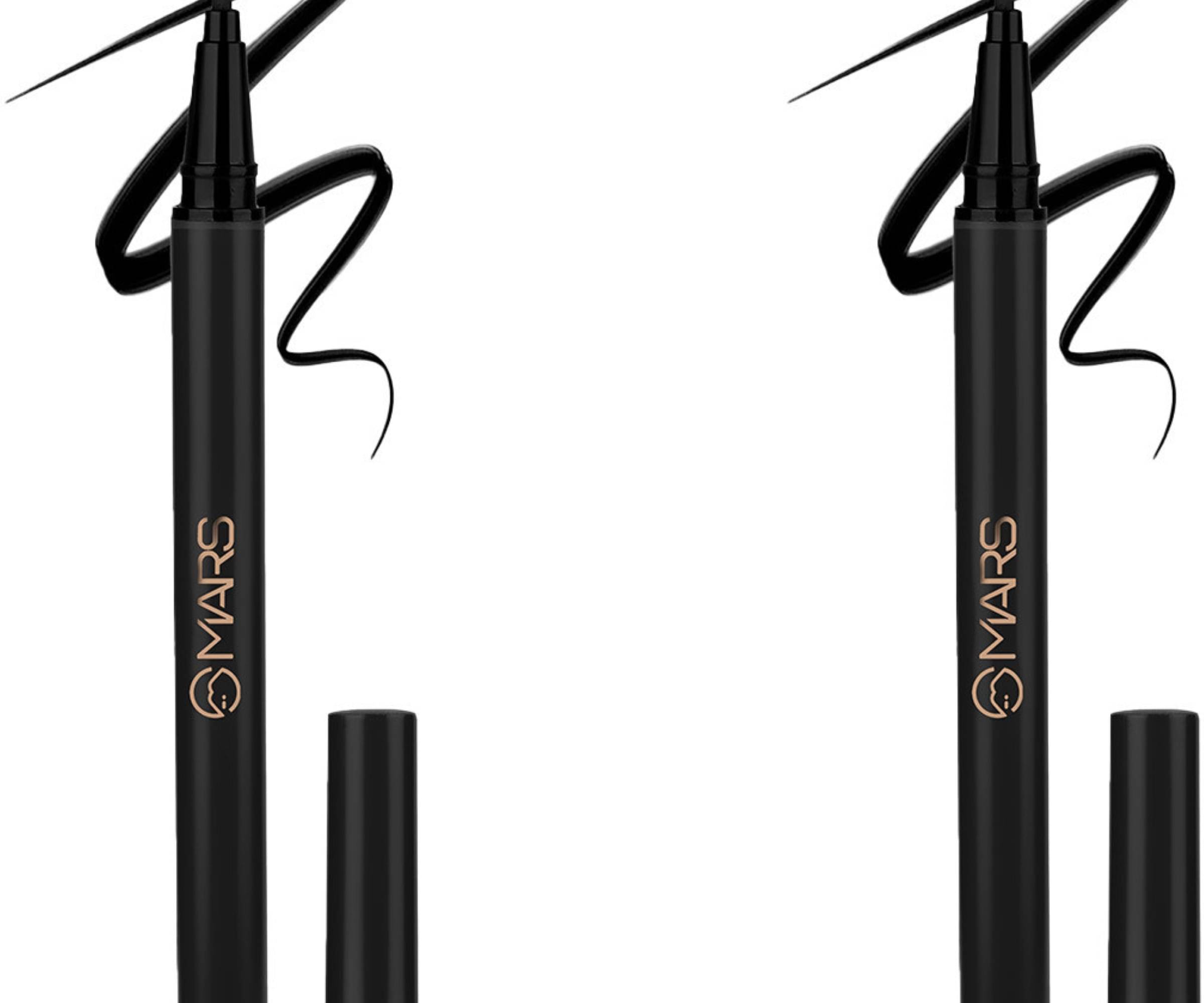     			MARS City Strokes Charming Eyes Liquid Eyeliner Smooth Glide Long-lasting Eyeliner 2 ml (black)