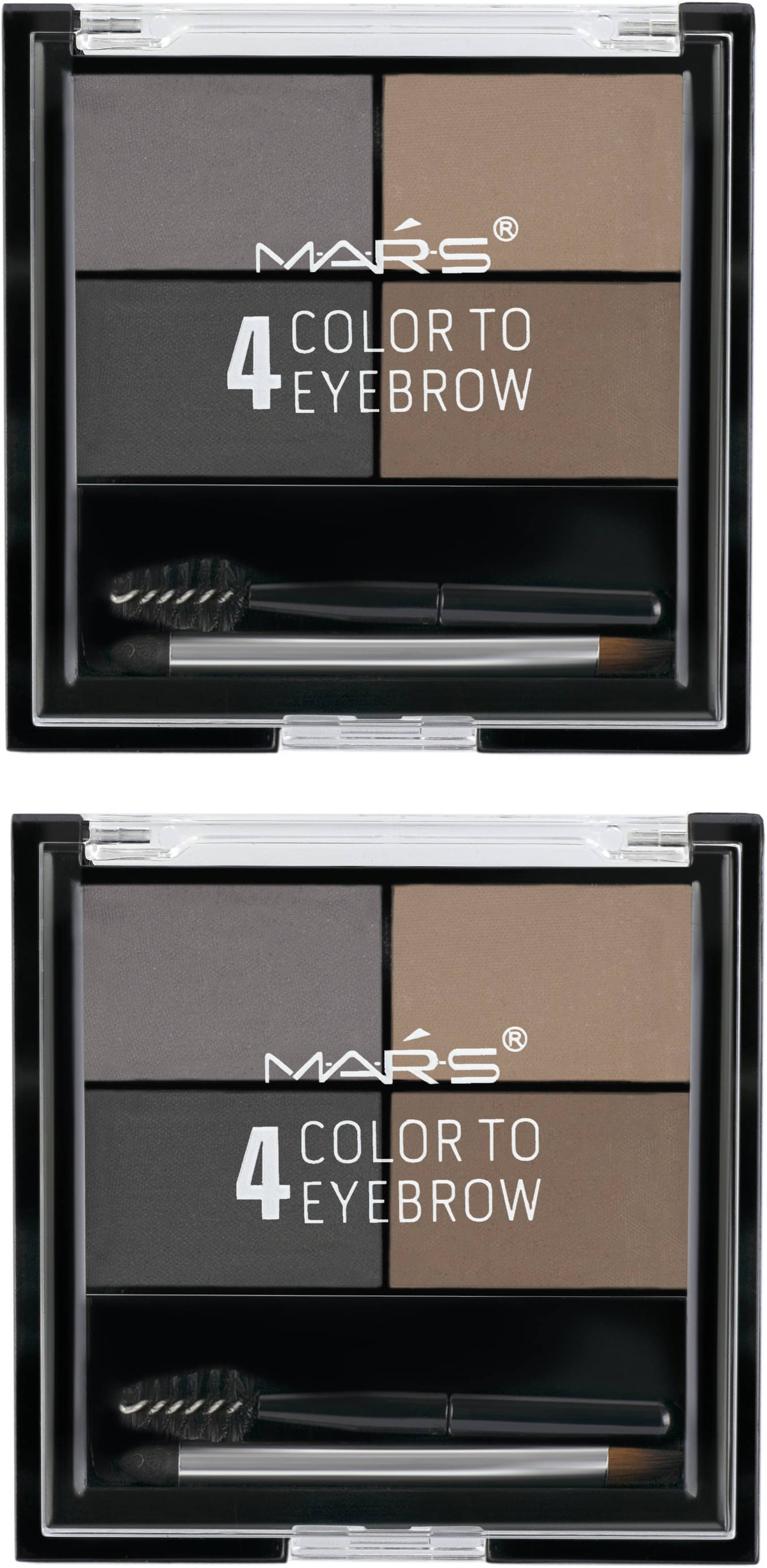     			MARS 8 Colour To Eyebrow Enhancer Powder Cake Palette Pack of 2 16 g (Eyebrow Kit-1)