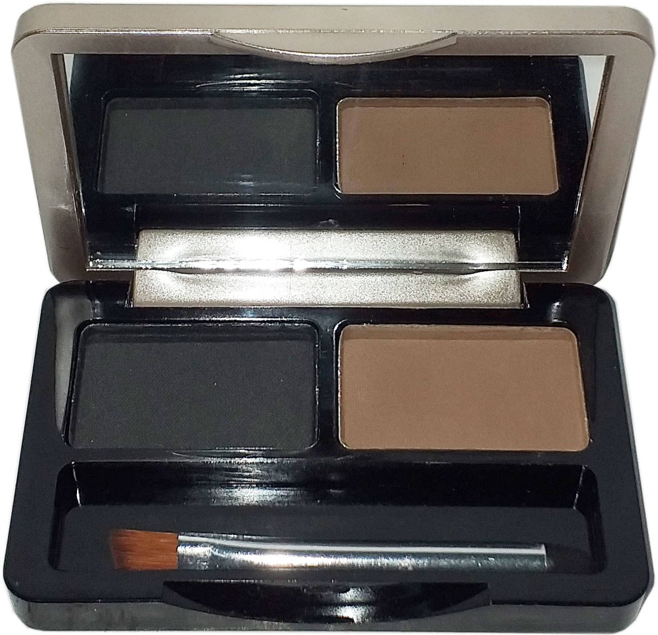     			MARS 3 In 1 Eyebrow Powder Palette and Eye Pencile With Brush 6.2 g (Jet Black, Brown)