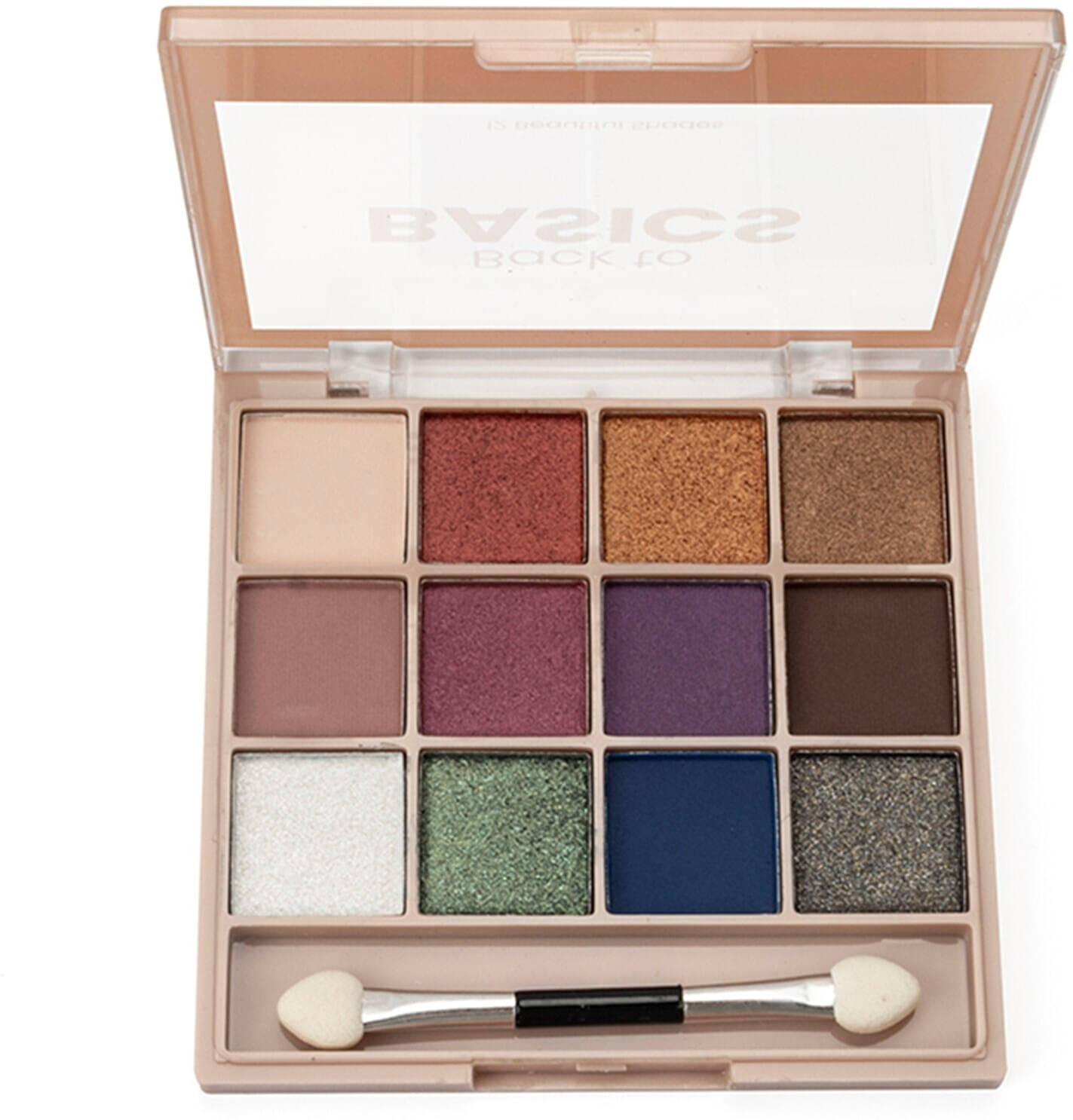     			MARS 12 Shades Back to Basics Eyeshadow palette 14.4 g (Shade-01)