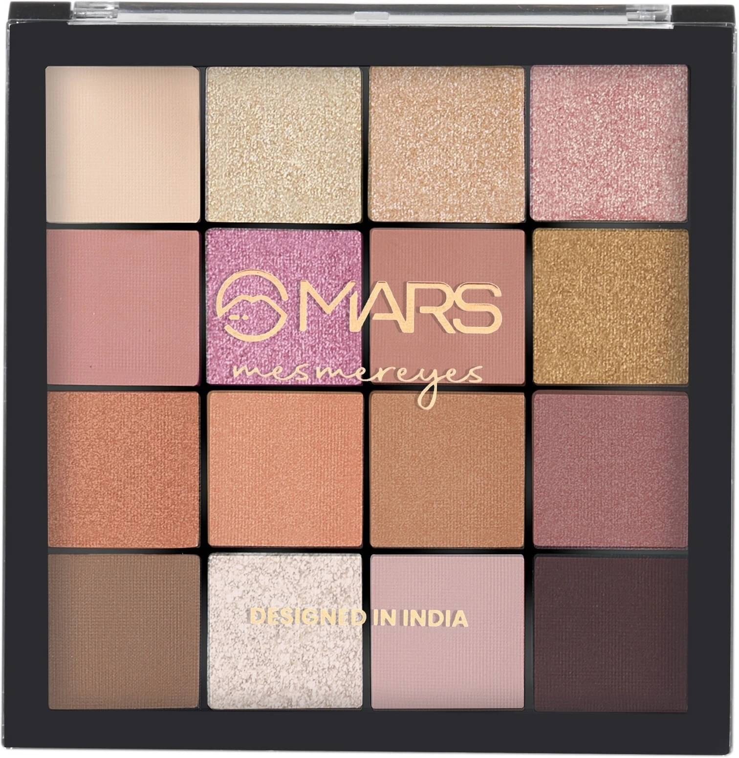     			MARS HD Pigmented Mesmereyes Smoky Eyes Eyeshadow Palette 20.8 g (Shade-02)