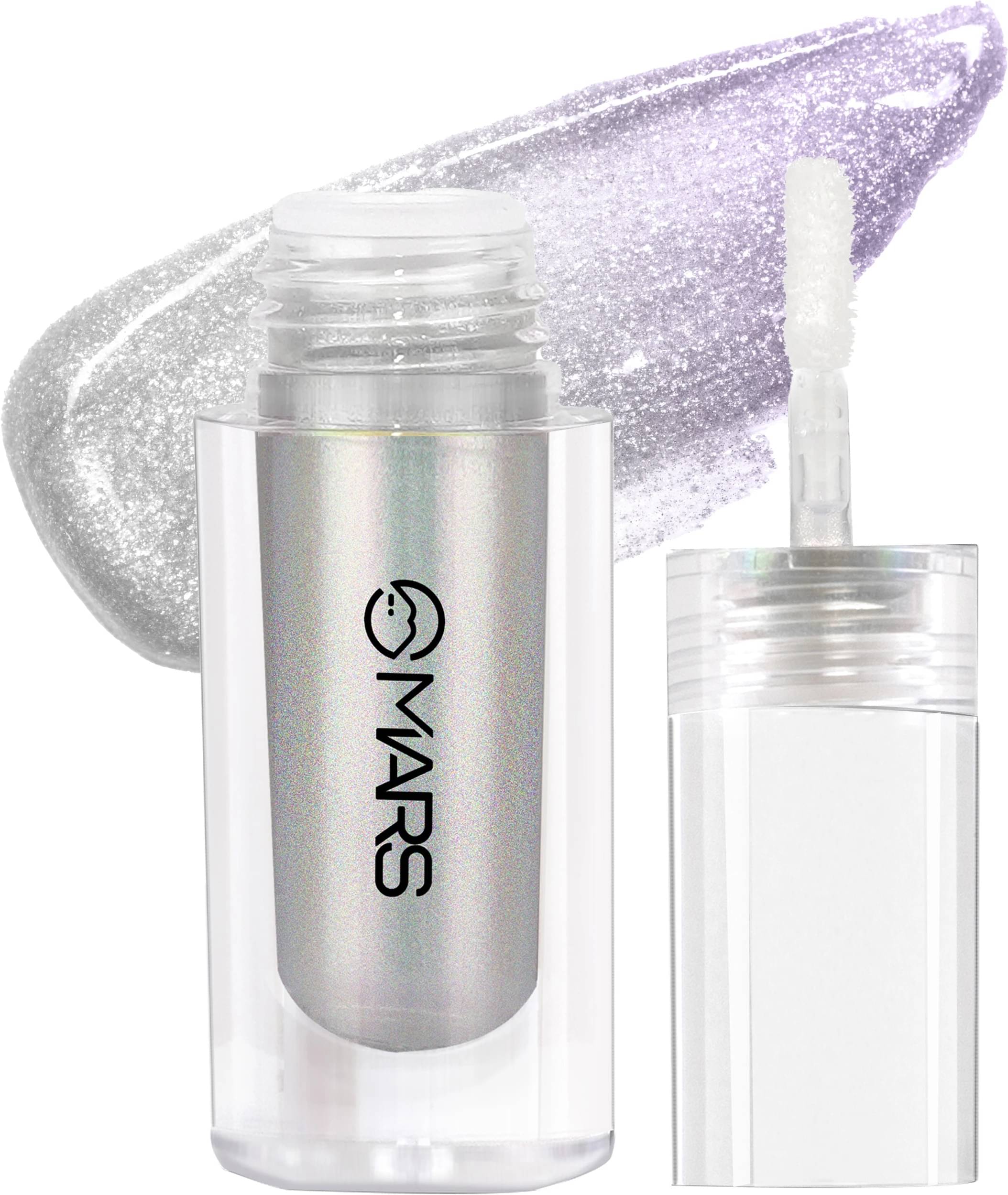     			MARS Northern Lights Liquid Eyeshahdow With Dual-Tone Chrome Effect | Liquid Shimmer 1.8 ml (04-Icelandic Frost)