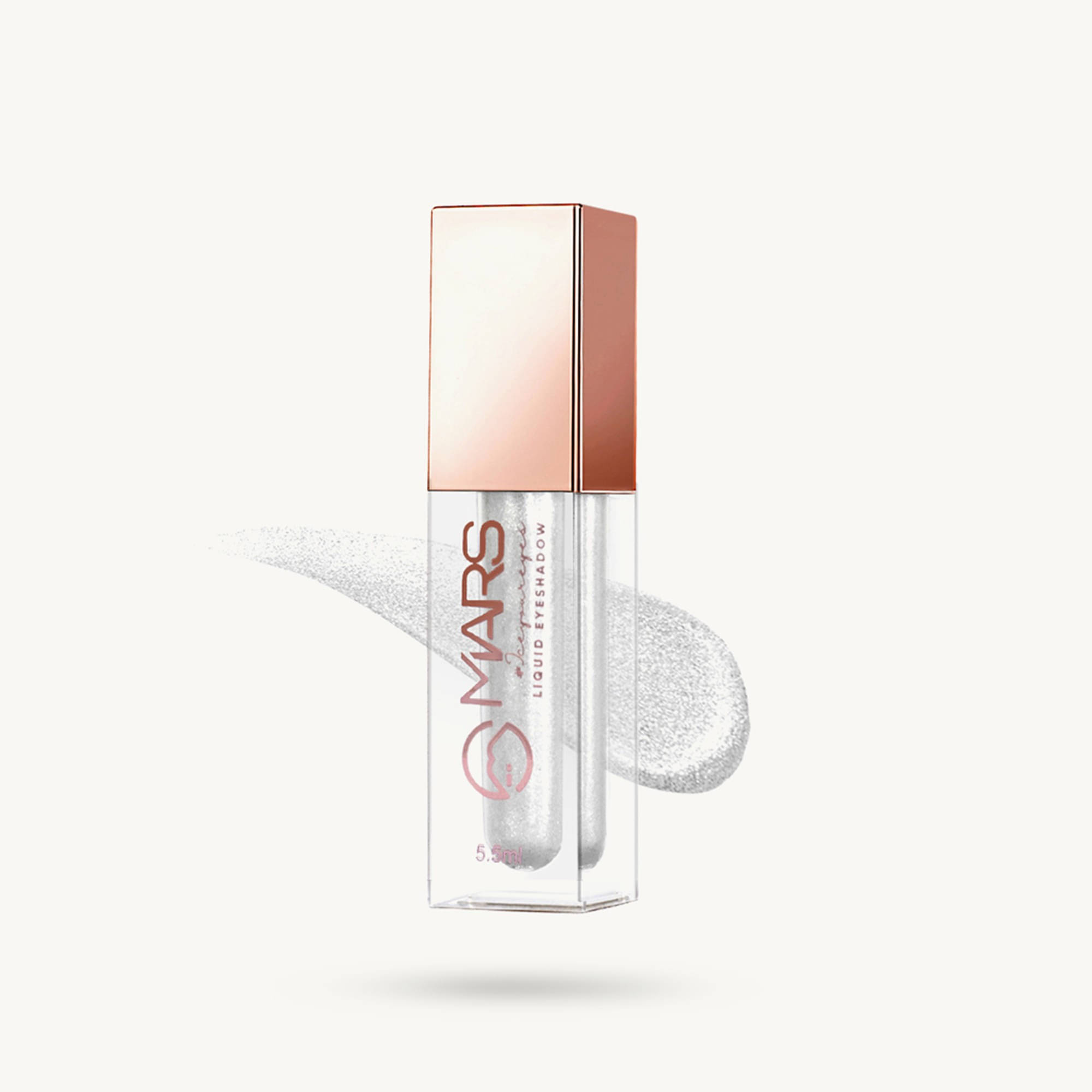 MARS Long Lasting Liquid Glitter Eyeshadow Moon Glow 5.5 ml (Shade-01) MARS Long Lasting Liquid Glitter Eyeshadow Moon Glow 5.5 ml (Shade-01)