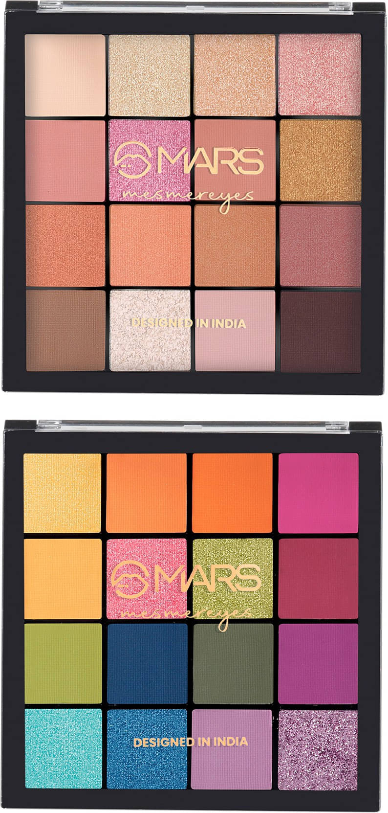     			MARS 36 Shade Ultra Pigmented Velvety Eyeshadow Palette 41.6 g (Shade-02+03)